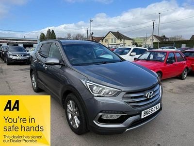 Used Hyundai Santa Fe Premium 2016 Grey SUV
