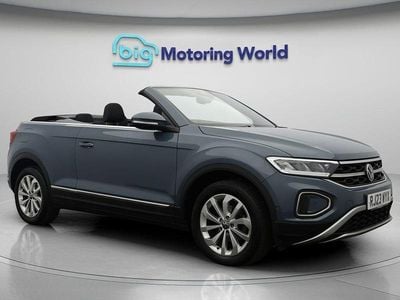 Blue Used 2023 VW T-Roc Cabriolet Style Cabriolet | £20,800 (Good price)