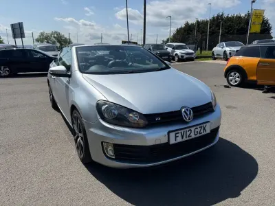 Used VW Golf Cabriolet GT 158 HP (116 kW) 2012 Silver Cabriolet