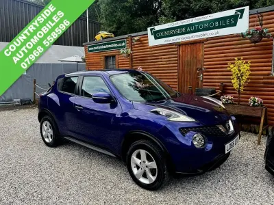 Used Nissan Juke S 110 HP (80 kW) 2015 Blue SUV