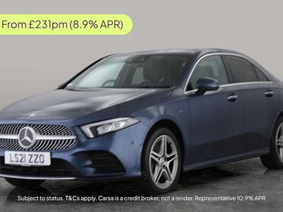 Blue Used 2021 Mercedes A250 AMG line Sedan | £16,853 (Good price)