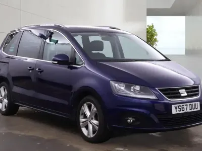 Used Seat Alhambra XCELLENCE 150 HP (110 kW) 2017 Blue MPV