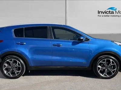 Used Kia Sportage GT-Line 174 HP (127 kW) 2021 Blue SUV