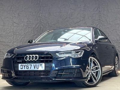 Used Audi A6 Black Edition 2017 Blue Sedan
