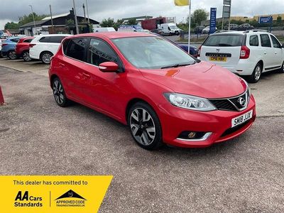 Used Nissan Pulsar Tekna 114 HP (83 kW) 2018 Red Hatchback