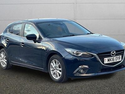 Used Mazda 3 120 HP (88 kW) 2016 Blue Hatchback