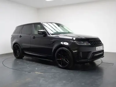 Used Land Rover Range Rover Sport HSE 300 HP (220 kW) 2021 Black SUV