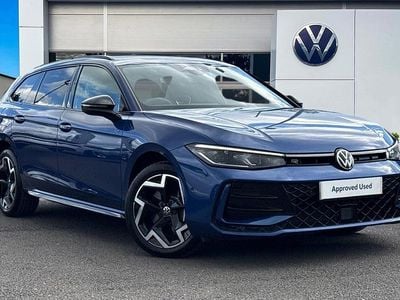 Used VW Passat R-line 204 HP (150 kW) 2024 Blue Estate