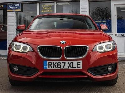 Used BMW 218 Sport Line 136 HP (100 kW) 2017 Red Coupe