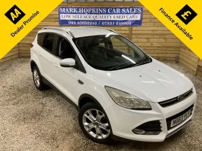 Used Ford Kuga Titanium 163 HP (119 kW) 2013 White SUV