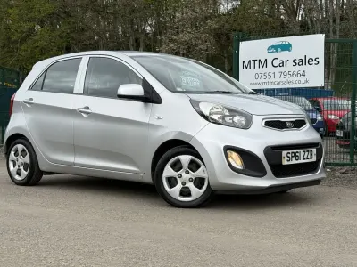 Second-hand Kia Picanto Air 68 CP (50 kW) 2012 Argintiu Hatchback