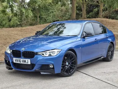 Used BMW 320 M Sport 2016 Blue Sedan