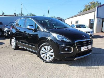 Black Used 2014 Peugeot 3008 Active Hatchback | £3,990