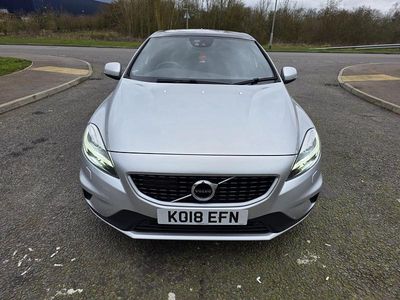 Used Volvo V40 R-Design Pro 2018 Silver Hatchback