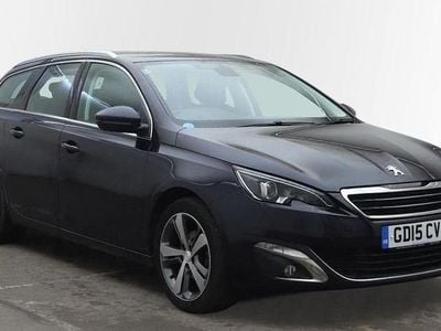Blue Used 2015 Peugeot 308 Allure Estate | £5,000 (Fair price)