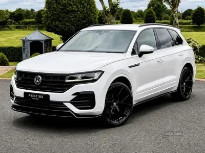 Used VW Touareg R-line 2019 White SUV