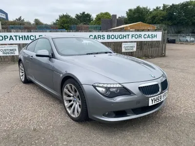 Used BMW 635 Sport Line 281 HP (206 kW) 2009 Grey Coupe
