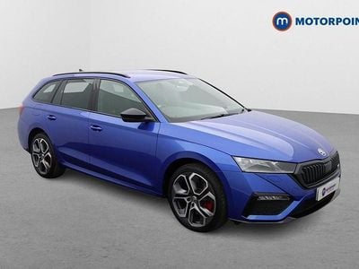 Used Skoda Octavia vRS 2023 Blue Estate