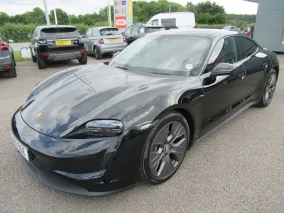 Used Porsche Taycan 300 kW (408 HP) 2021 Black Sedan