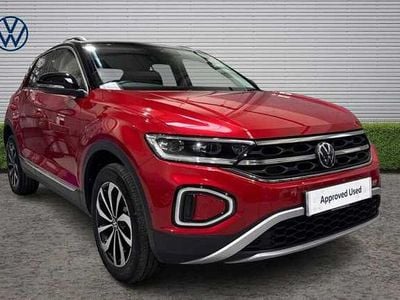 Used VW T-Roc Style 150 HP (110 kW) 2022 Red SUV
