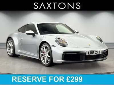 Used Porsche 911 Carrera S 450 HP (330 kW) 2019 Dolomite silver Coupe