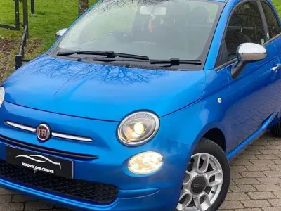 Used Fiat 500 Mirror 69 HP (50 kW) 2017 Blue Hatchback