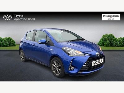 Used Toyota Yaris Hybrid 114 HP (83 kW) 2020 Blue Hatchback