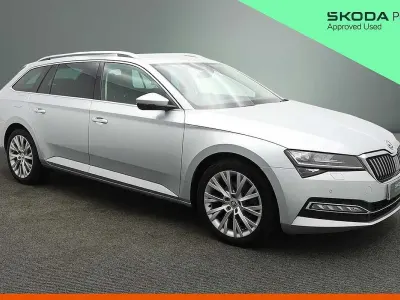 Used Skoda Superb SE L 150 HP (110 kW) 2023 Silver Estate