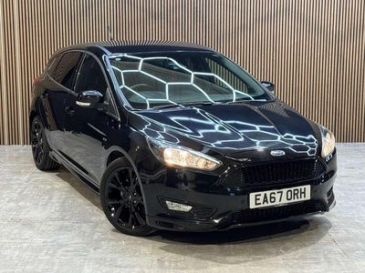 Used Ford Focus ST-Line 2017 Black Hatchback