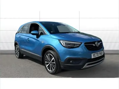 Used Vauxhall Crossland X Elite 110 HP (80 kW) 2020 Blue SUV