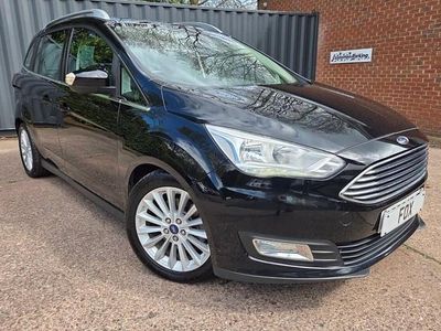 Used Ford Grand C-Max Titanium 120 HP (88 kW) 2016 Black MPV