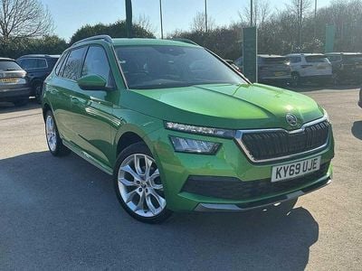 Used Skoda Kamiq SE L 85 HP (62 kW) 2019 Green SUV