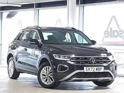 Black Used 2022 VW T-Roc Life SUV | £19,998 (Fair price)