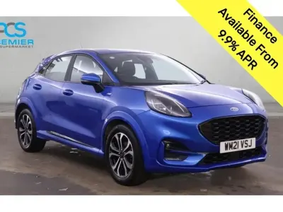 Begagnad Ford Puma ST-Line 125 HK (91 kW) 2021 Blå SUV