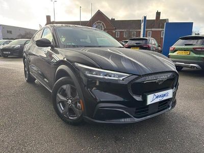 Absolute black Used 2022 Ford Mustang Mach-E Extended Range SUV | £23,000 (Fair price)