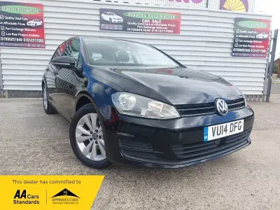Used VW Golf VII SE 2014 Black Hatchback