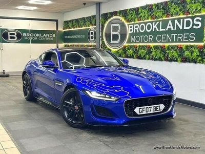 Used Jaguar F-Type R-Dynamic 300 HP (220 kW) 2021 Blue Coupe
