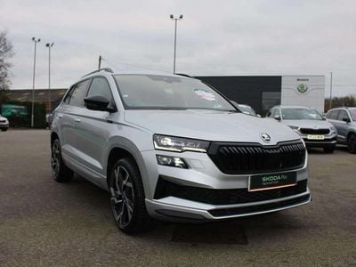 Used Skoda Karoq SportLine 110 HP (80 kW) 2025 Silver SUV