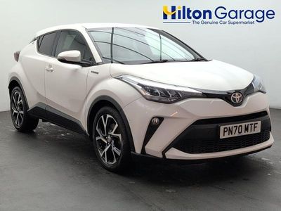 White Used 2020 Toyota C-HR Design SUV | £15,750 (Fair price)