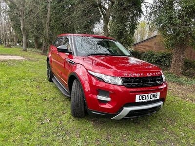 Used Land Rover Range Rover evoque Dynamic 150 HP (110 kW) 2015 Red SUV