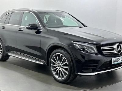 Used Mercedes GLC250 AMG Line Premium 204 HP (150 kW) 2018 Black Estate