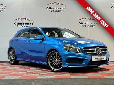 Blue Used 2014 Mercedes A200 AMG Hatchback | £10,450 (Fair price)