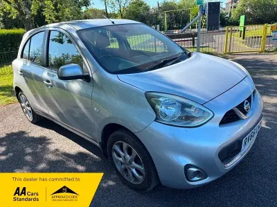 Usata Nissan Micra Acenta 2016 Argento Utilitaria