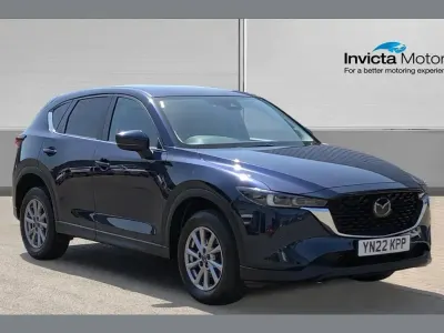 Used Mazda CX-5 165 HP (121 kW) 2022 Blue SUV