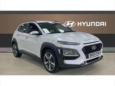 Used Hyundai Kona Premium SE 117 HP (86 kW) 2019 White SUV