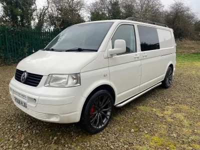 Used VW Transporter 102 HP (75 kW) 2008 White Van