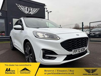 White Used 2022 Ford Kuga ST-Line X SUV | £12,995 (Fair price)