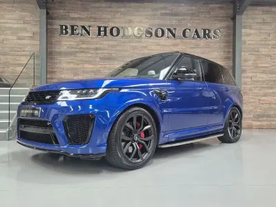 Used Land Rover Range Rover Sport SVR 575 HP (422 kW) 2020 Blue SUV