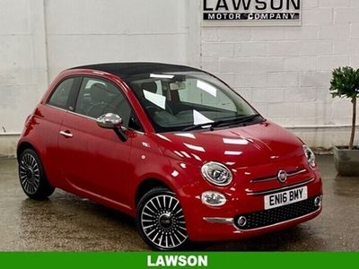 used Fiat 500C (2016/16)1.2 Lounge (09/15-) 2d