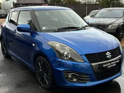Used Suzuki Swift Sport 2015 Blue Hatchback